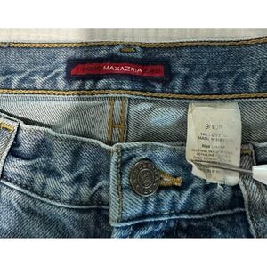 BCBG‎ Maxazria Jeans Womens Size 9/10R Light Wash Denim Flare Leg